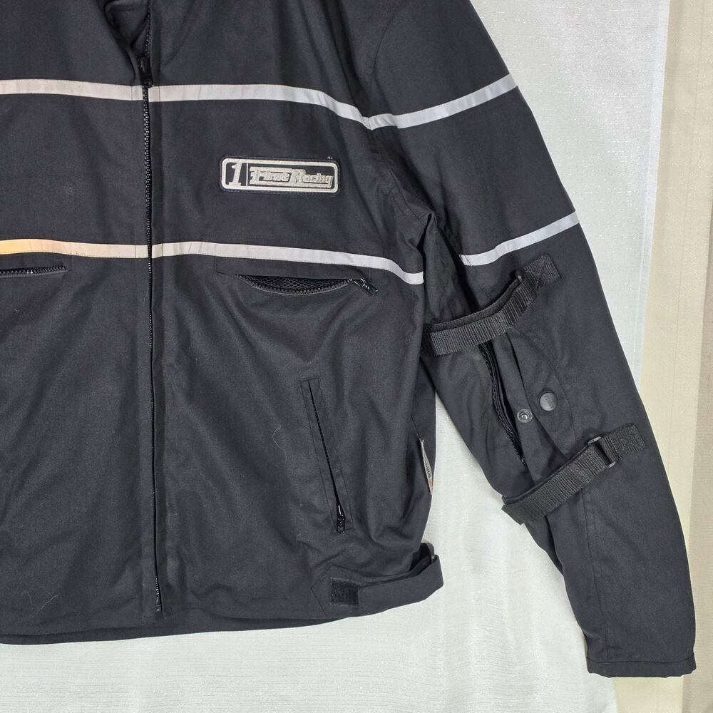 First Racing Jacket Men’s Large Motocross Motorcycle Riding Armor Padded Black - Picture 9 of 15